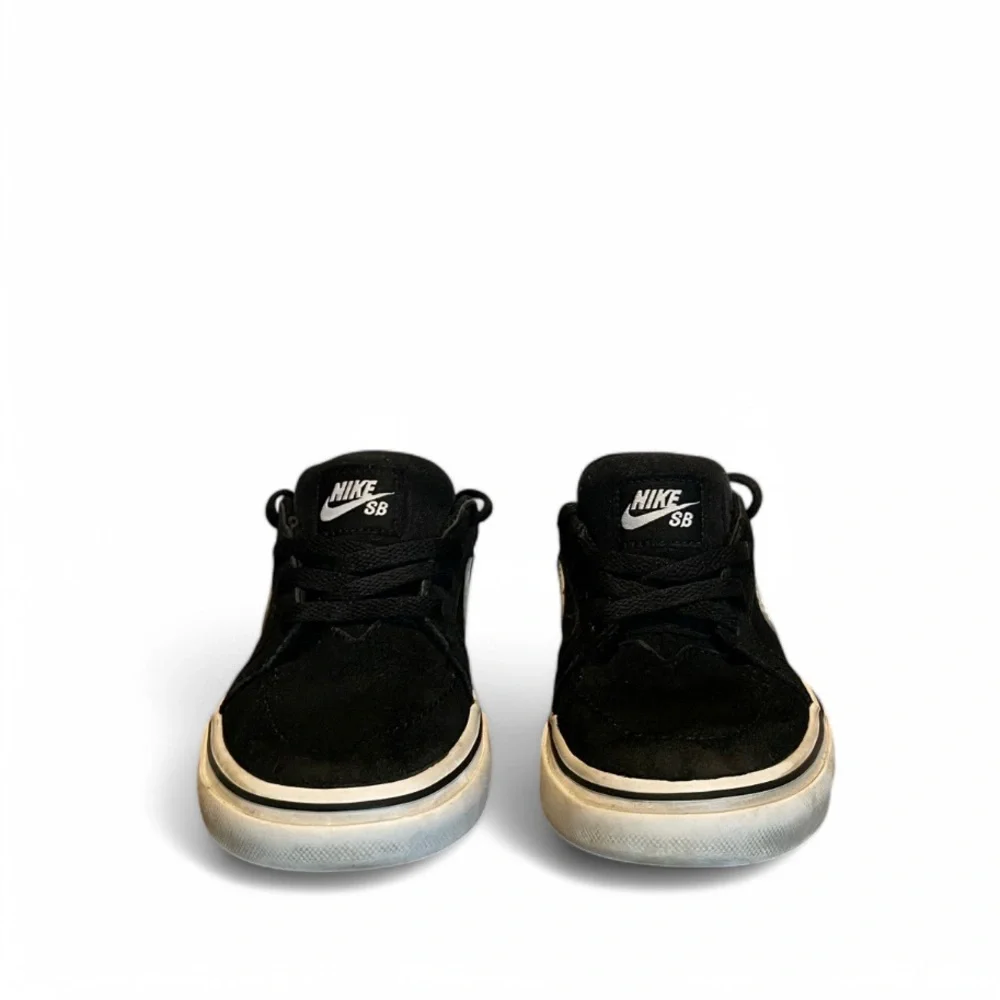 Kids Black and White SB Nike Shoes